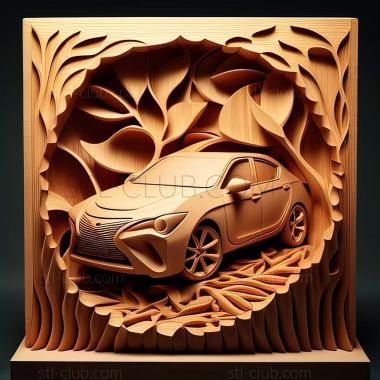 3D модель Lexus CT (STL)